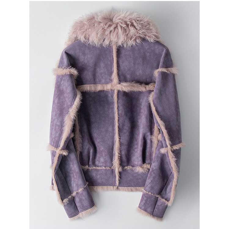 楽天市場】【最終セール】【23800円→16999円】巻きラムファー襟 W