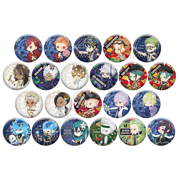 缶バッジコレクション【ツイステ展】 | ツイステグッズ情報データベース