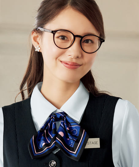 全2色】スカーフタイ SA11A | 事務服・会社制服の通販なら【ユニデポ