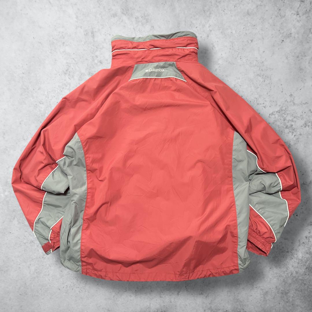 00s 00s Columbia mountain jacket 茶色 テック系 y2k Columbia Nylon