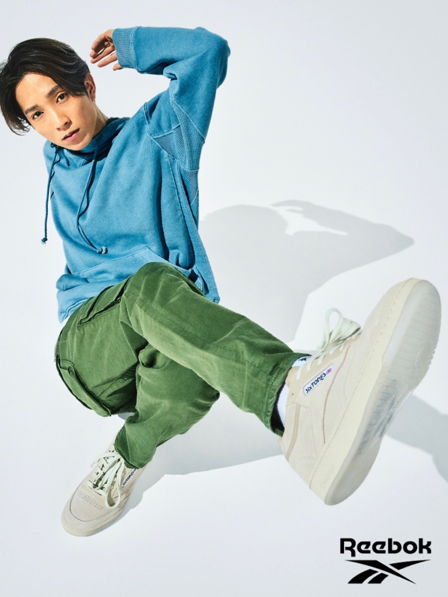 Reebok × SixTONES 『CLUB C 85 VINTAGE』全2色が国内6月21日より