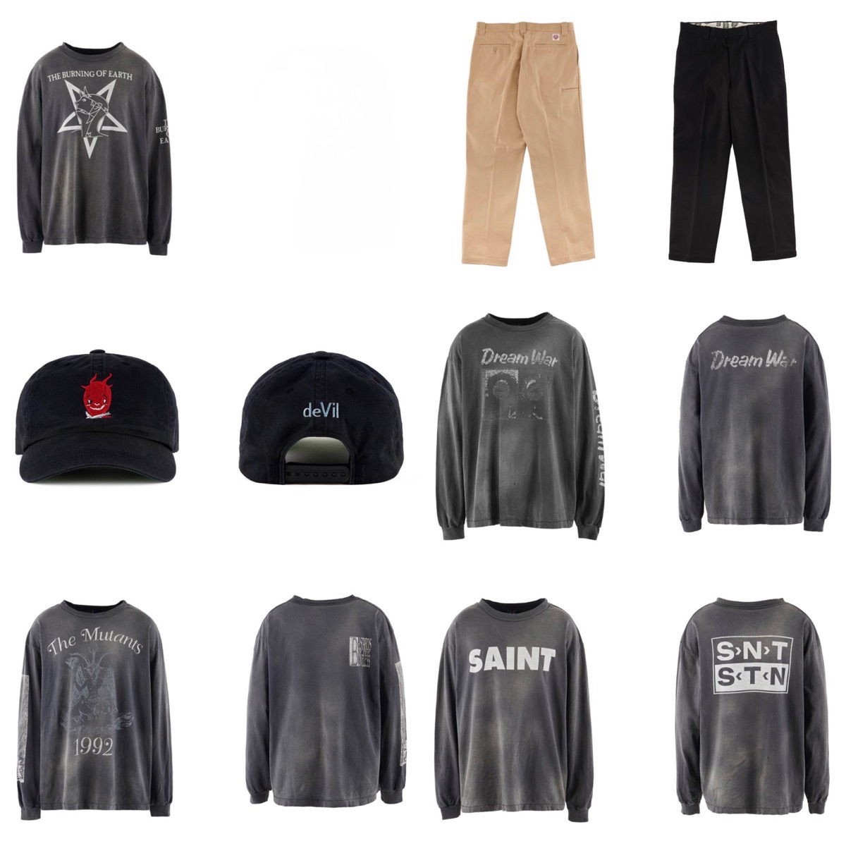 SAINT M×××××× 2023年秋冬コレクション第4弾が国内8月26日／9月7日より