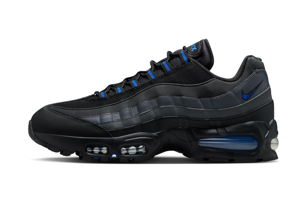 Nike Air Max 95 Big Bubble “Black and Game Royal”が発売予定