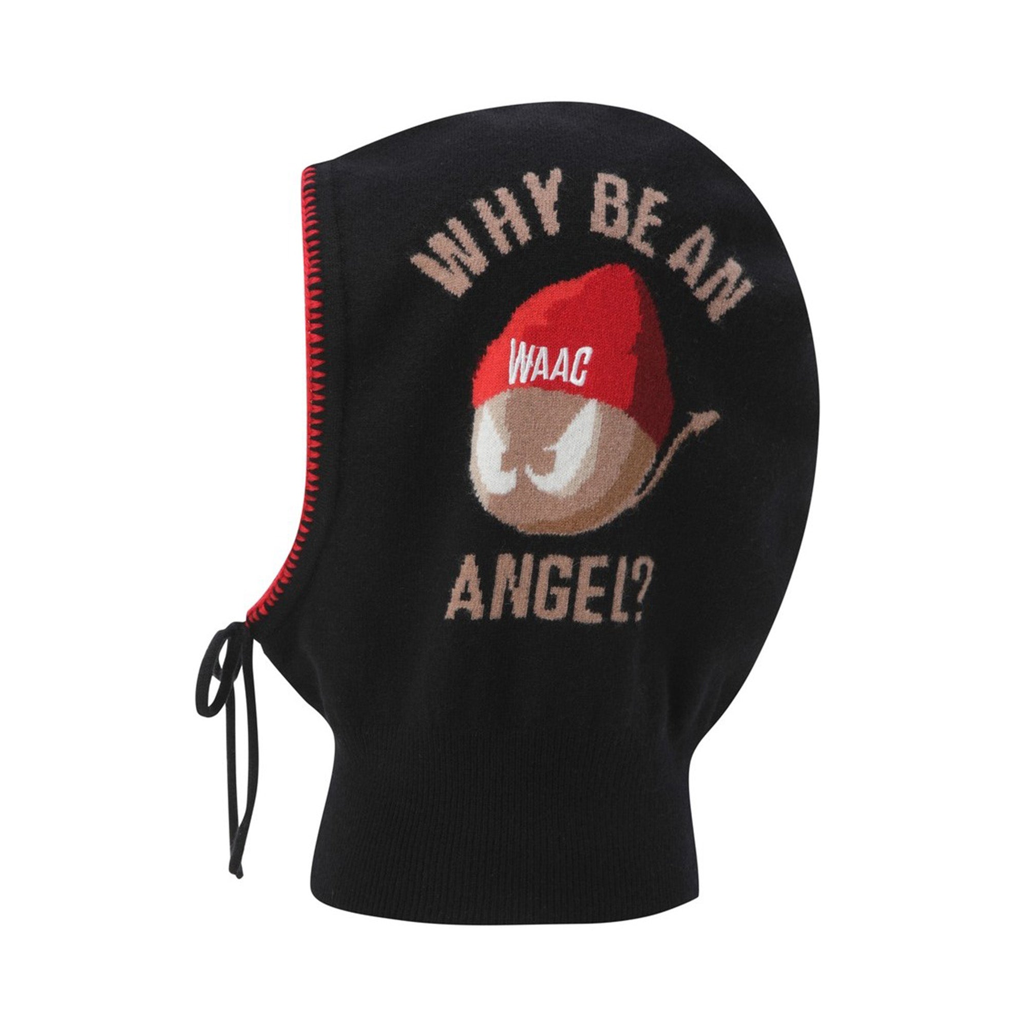 WOMEN カシミヤバラクラバ ブラック