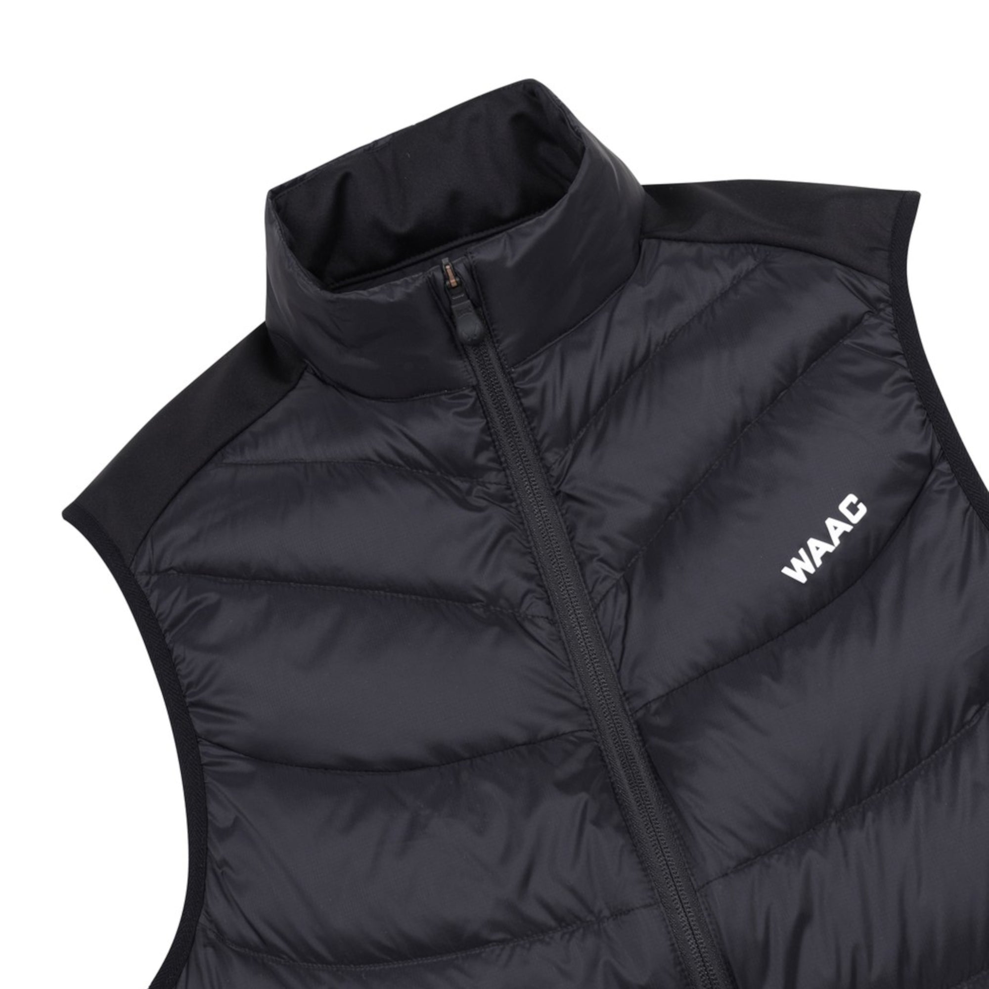 MEN ハイブリッドダウンベスト ブラック