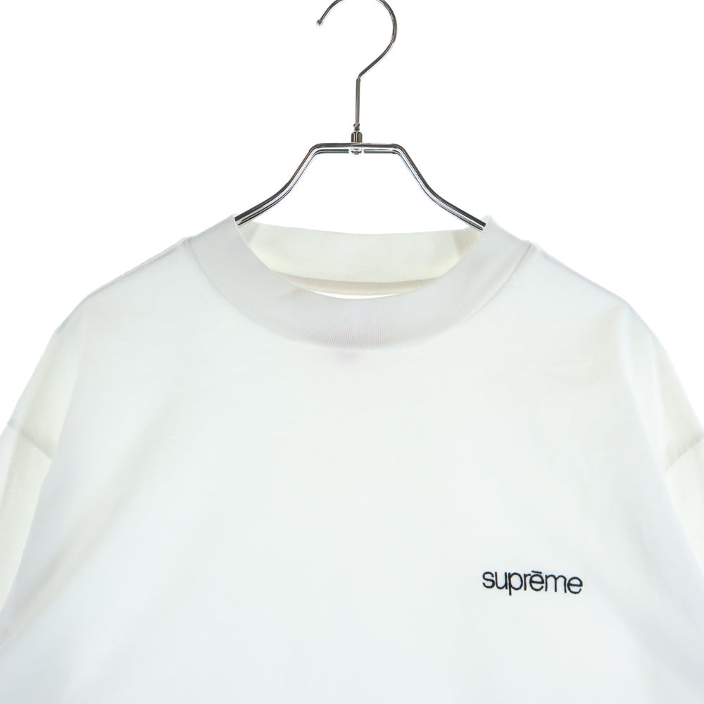 SUPREME(シュプリーム) 23AW Mock Neck L/S Top モックネック ロゴエン