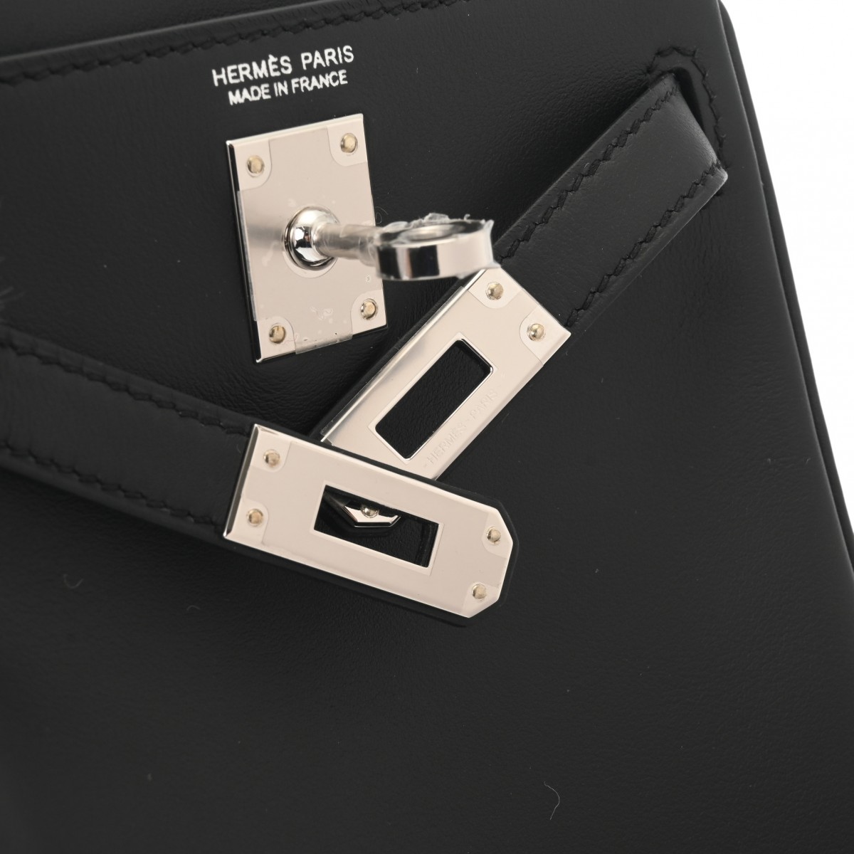 エルメス ケリー ジャンプ ブラック ヴォースイフト レディース バッグ