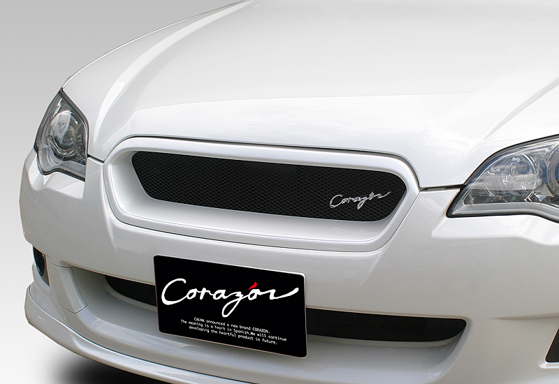 レガシィBL(D型,E型,F型)用フロントグリル,フロントスポイラー他