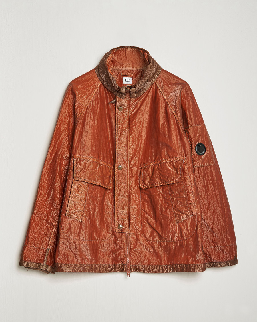 C.P. Company Kan-D Garment Dyed Nylon Jacket Rust at CareOfCarl.com