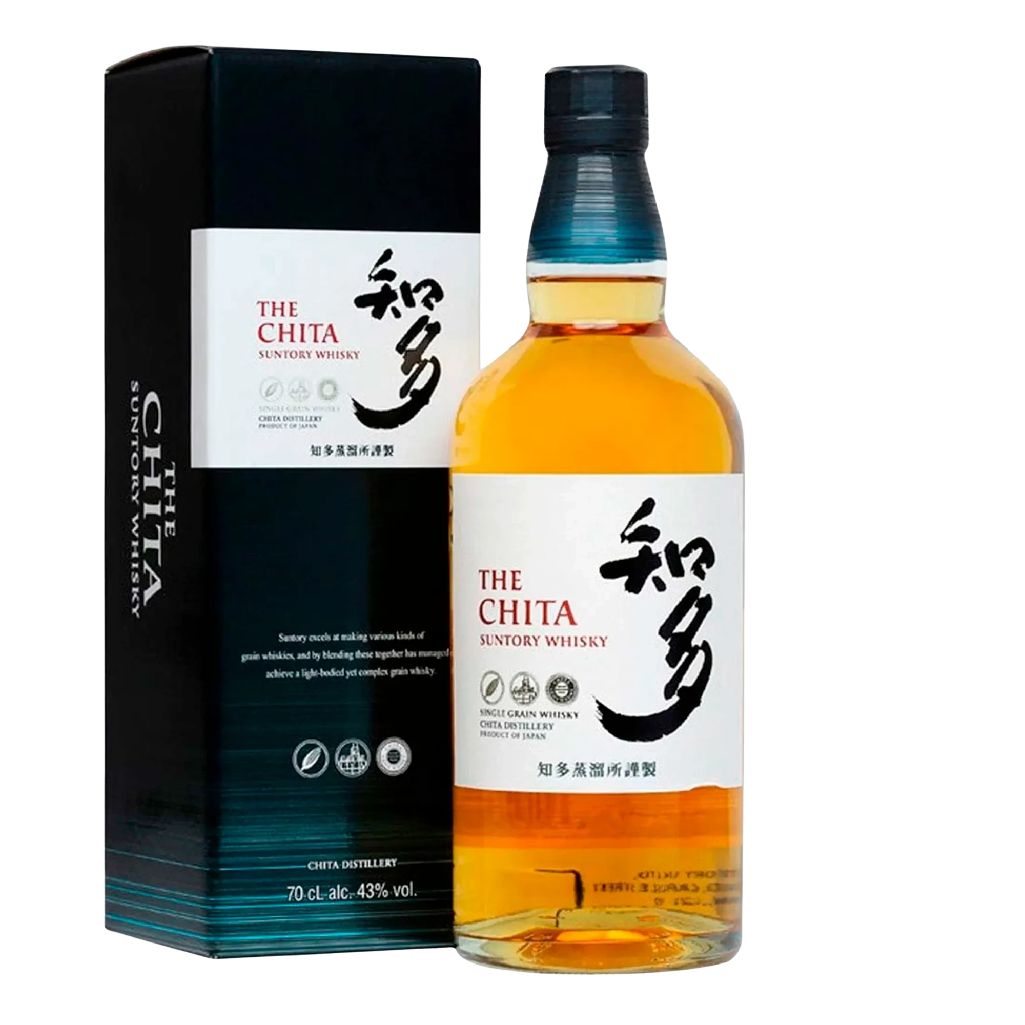 Whisky The Chita 700 ml - Single Grain Japanese na Casa da Bebida