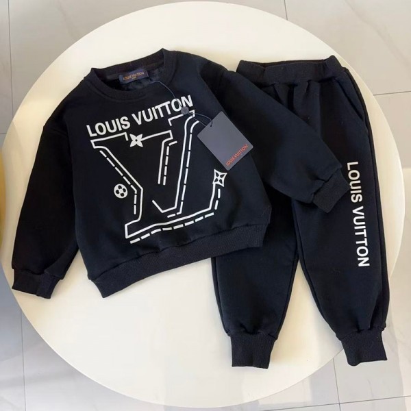 ルイヴィトン 子供服 セットアップ キッズ tシャツ ワンピース 洋服 lv