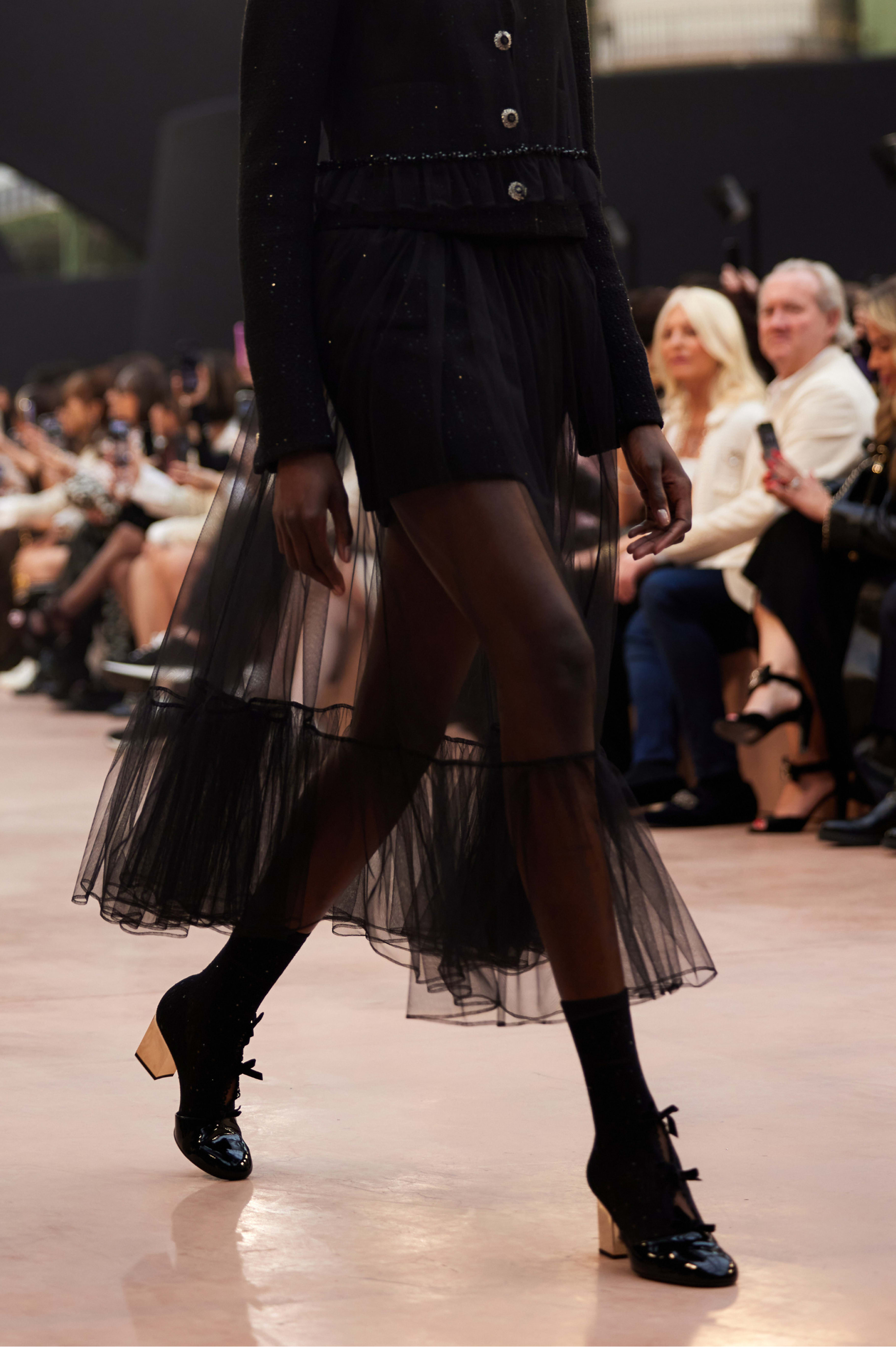 ロング スカート - チュール、ブラック — ファッション | CHANEL シャネル