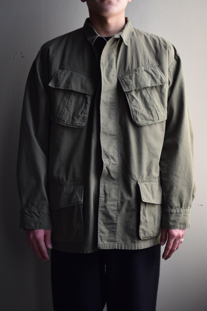 CIOTA (シオタ) Jungle Fatigue Jacket (Rip-stop / Stone Wash) [Dark