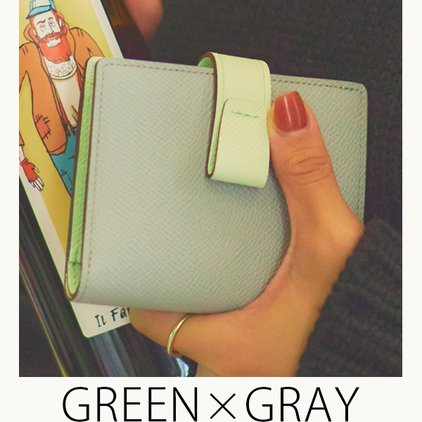 特集】 石岡真実×Atelier nuu 大人が持ちたい 「バイカラー財布