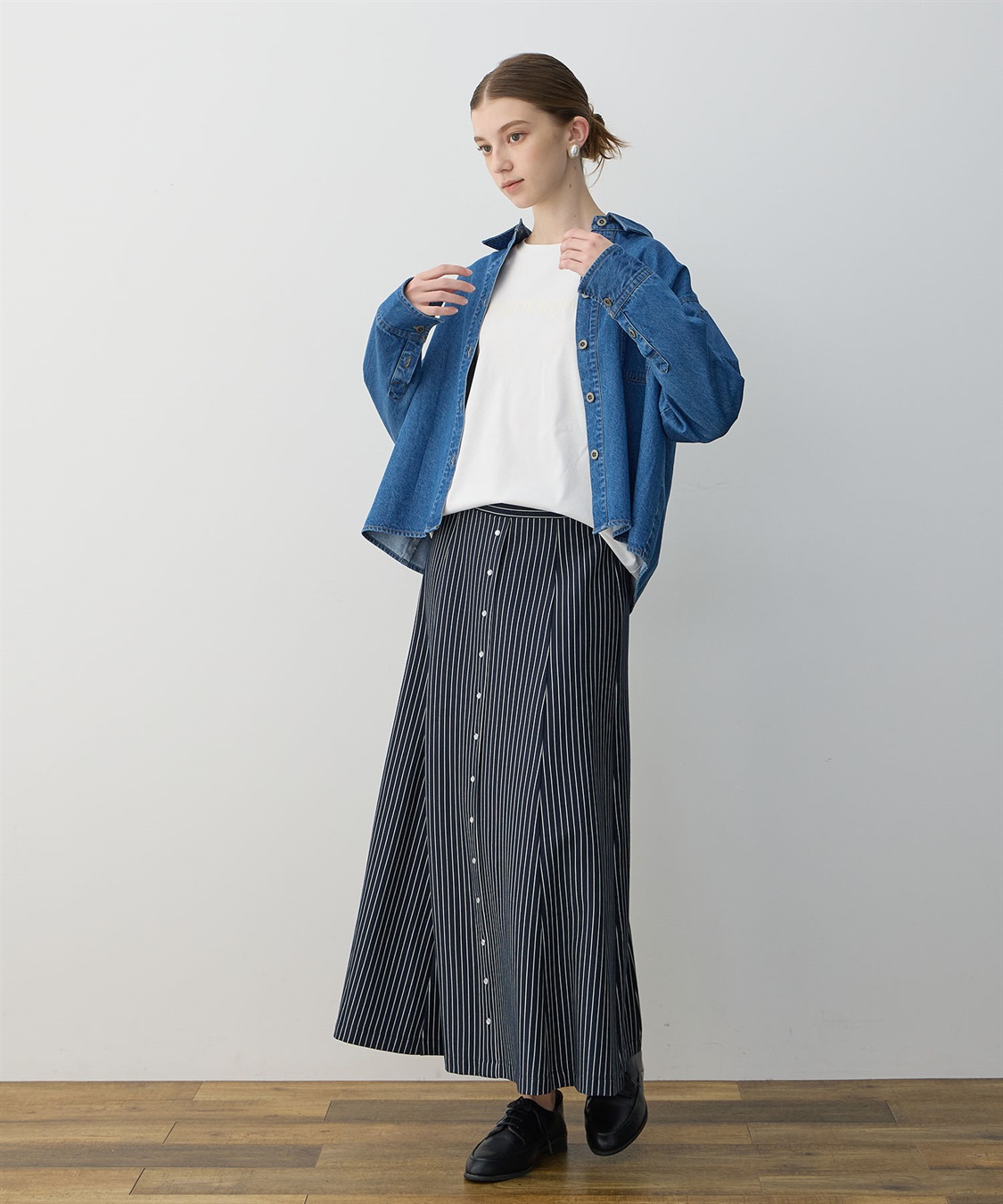 ストライプスカート LE SOUK HOLIDAY｜クロスプラス公式通販サイト