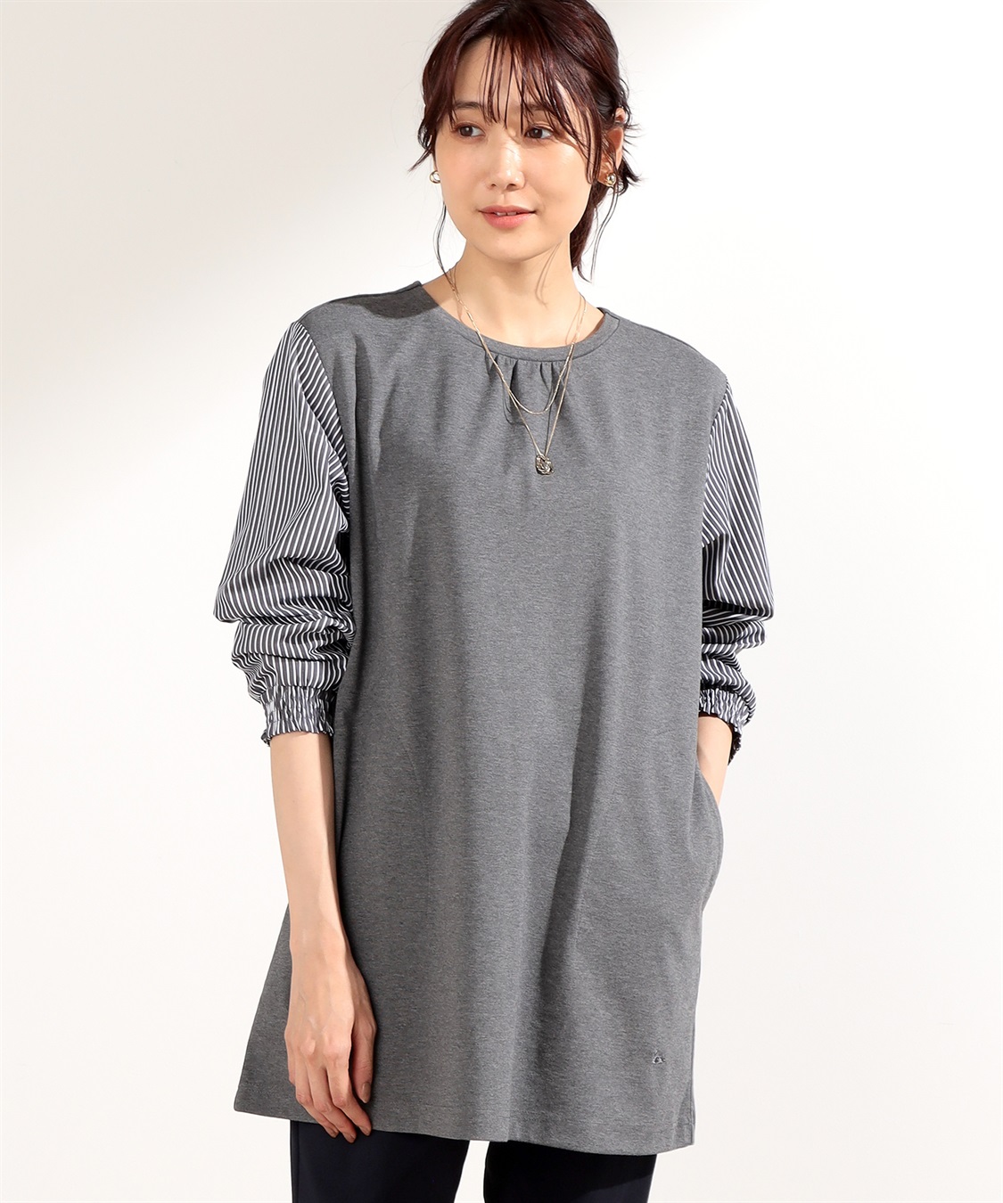 ドッキングチュニックプルオーバー DECOY｜クロスプラス公式通販サイト