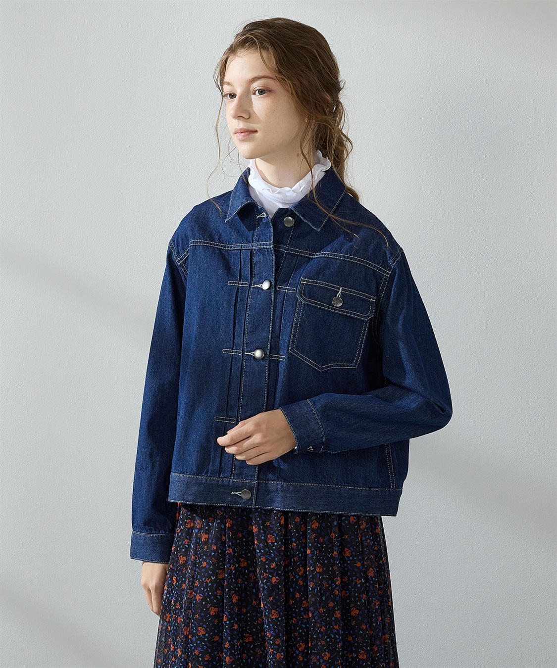 デニムジャケット LE SOUK HOLIDAY｜クロスプラス公式通販サイト