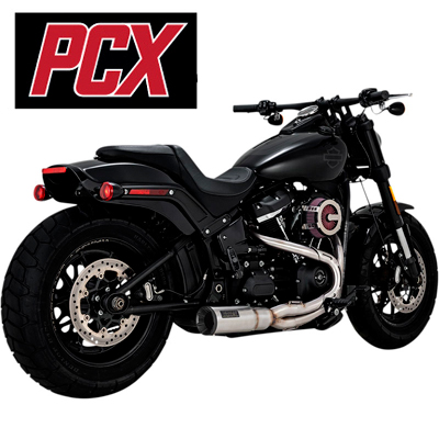 PCX搭載】VANCE＆HINES ステンレス HI-OUTPUT 2in1 ショート