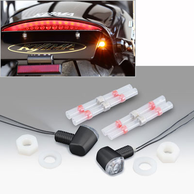 NANOランプ専用 フロントウインカーステー スポーツスターS用 - KIJIMA