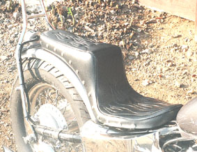 ◇フラットフェンダー専用シート/アメリカンバイクカスタムメイク