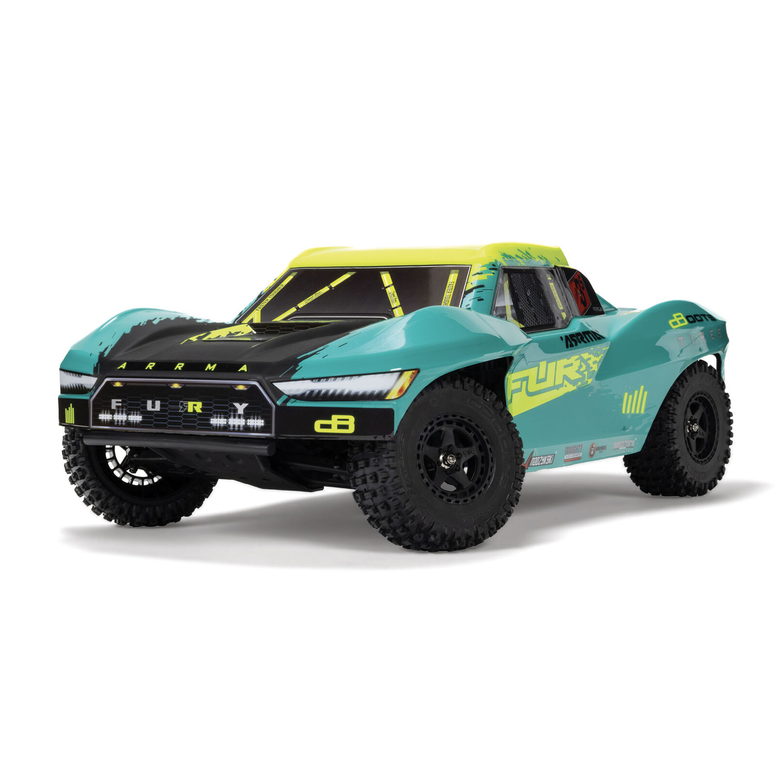 ARRMA 1/10 FURY 223S BLX Brushless 2WD Short Course Truck RTR with