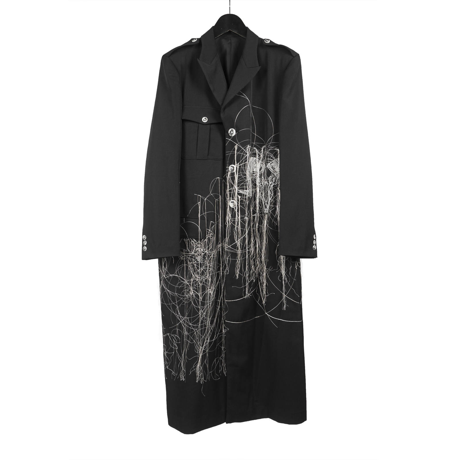 yohji yamamoto - Yohji Yamamoto [HC-J58-807 / 羊ト蝙蝠二面刺繍JKT