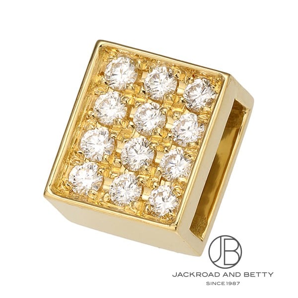 K18 ダイヤモンド ビーズ ペンダントトップ[] K18 Diamonds Beads