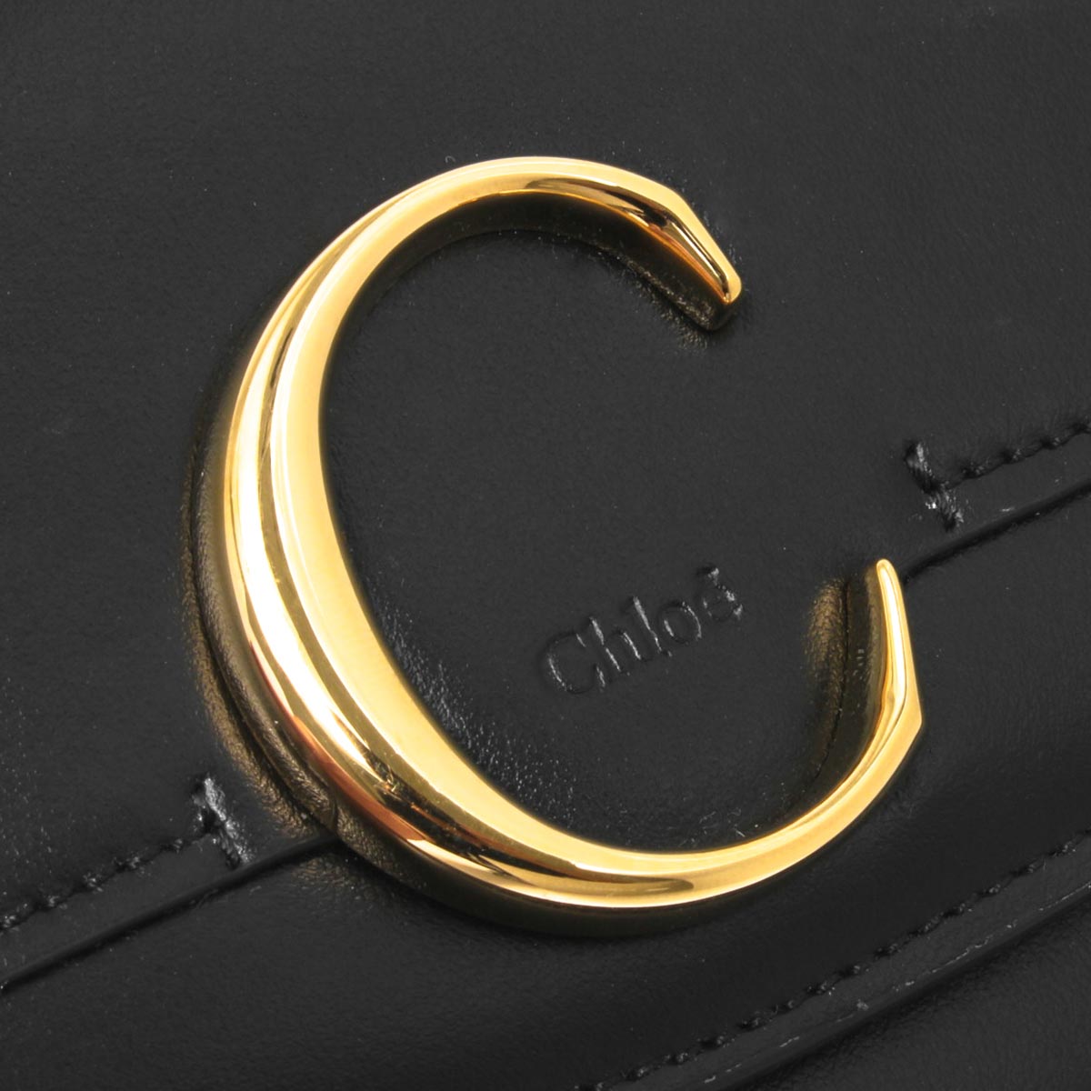 クロエ 長財布 財布 レディース クロエ シー ブラック CHC19SP055A37