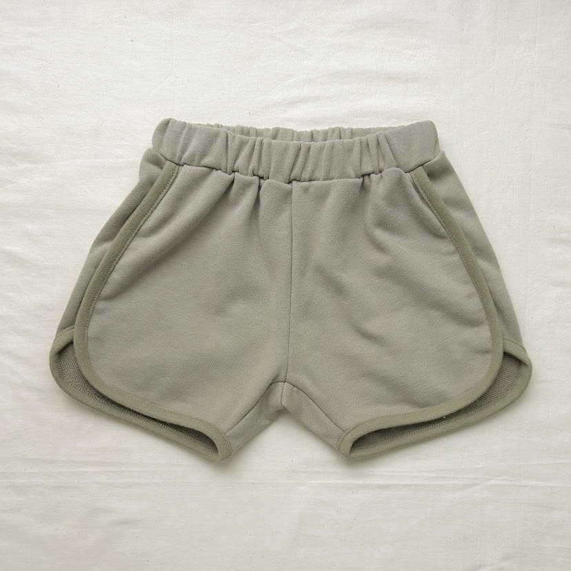 スウェットブルマ / パイピングショートパンツ 2024春夏 ｜子供服