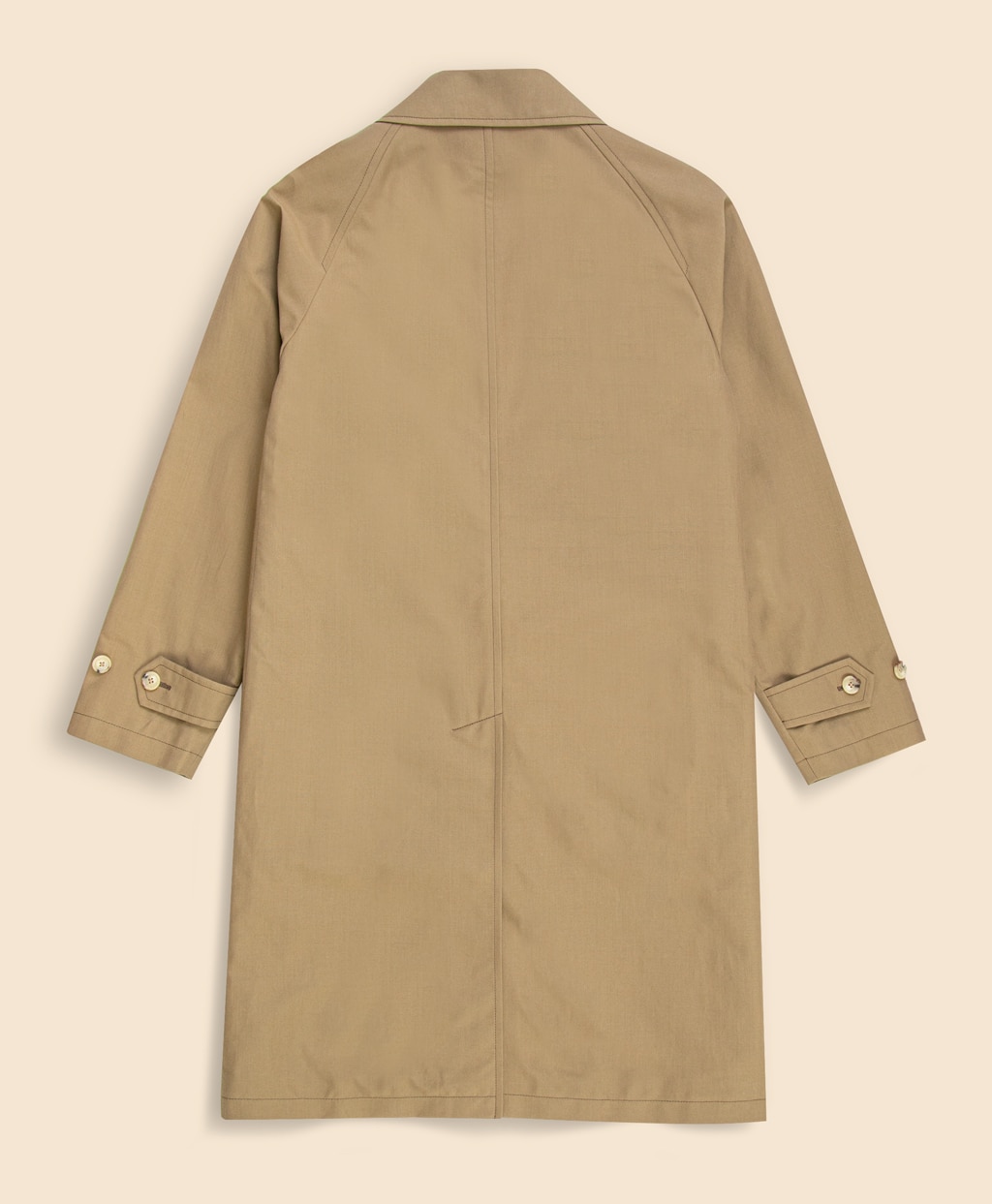 コットン／ウール ポプリン バルカラーコート | Brooks Brothers Japan