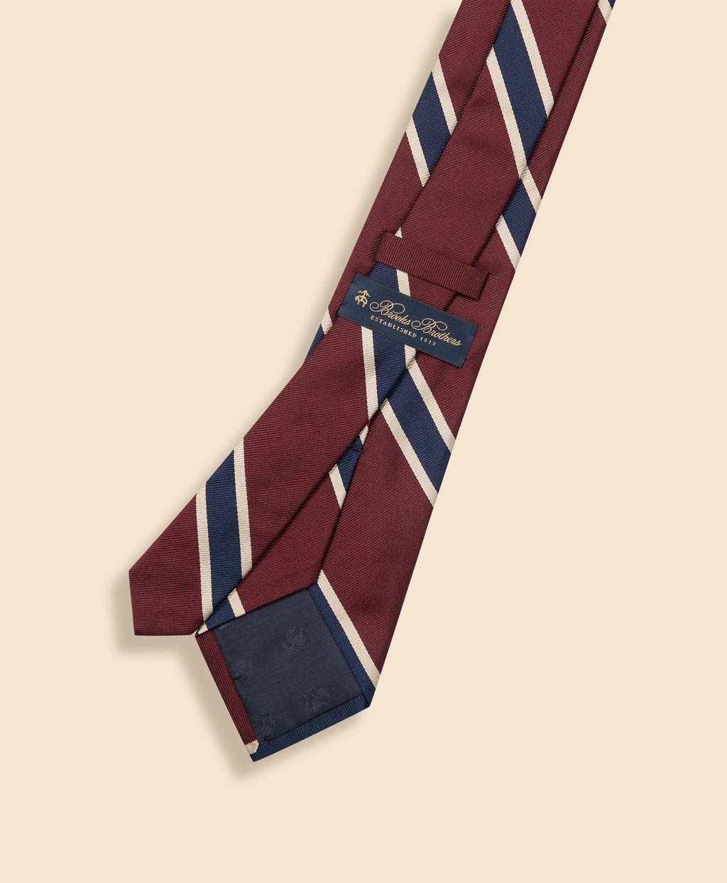 シルク ワイドBB#2ストライプ レップタイ | Brooks Brothers Japan