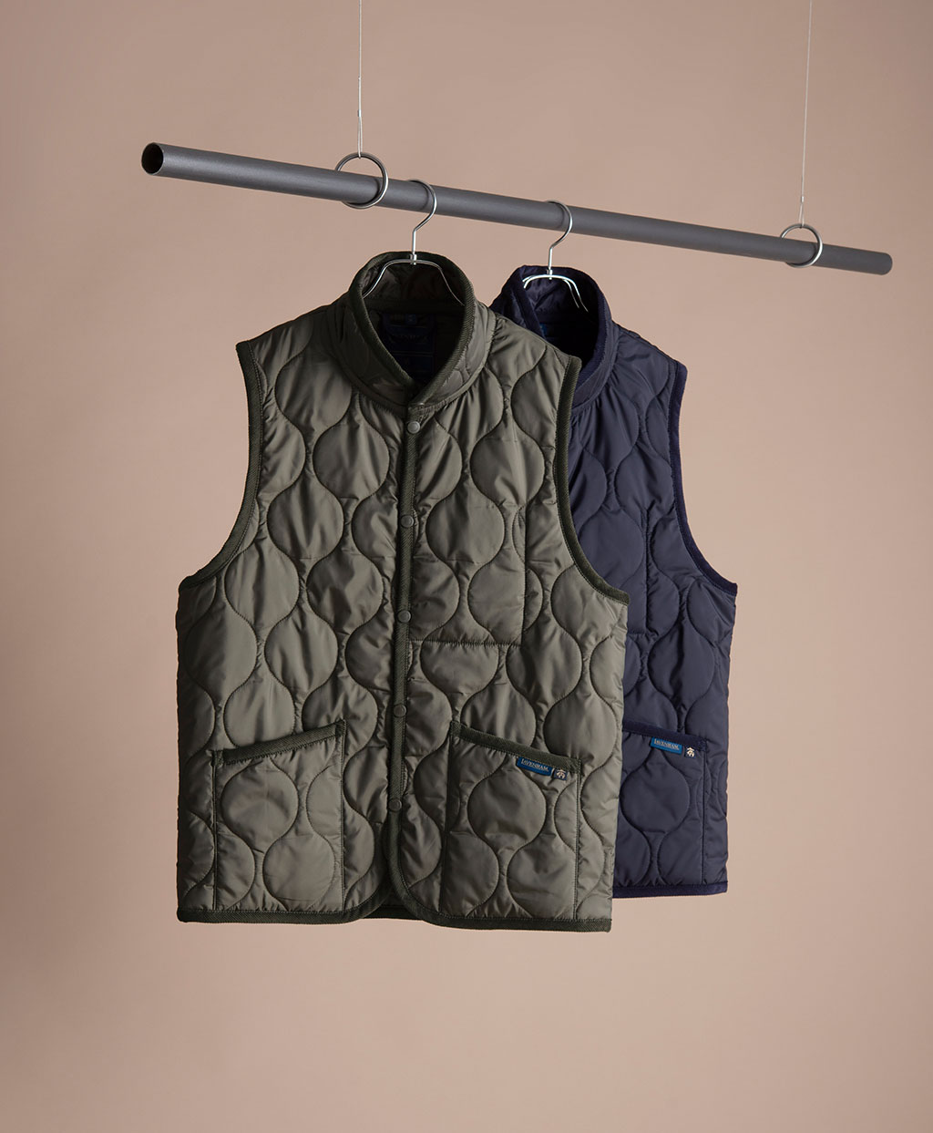 Brooks Brothers×LAVENHAM ミックフィールド キルティングベスト Made