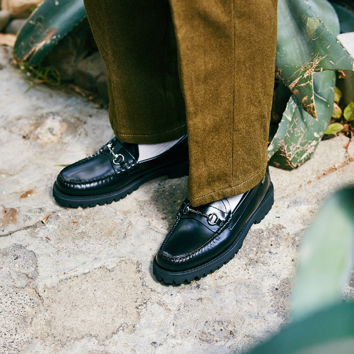 ローファー | 11530 LINCOLN / BLACK (RUBBER SOLE) - G.H.BASS