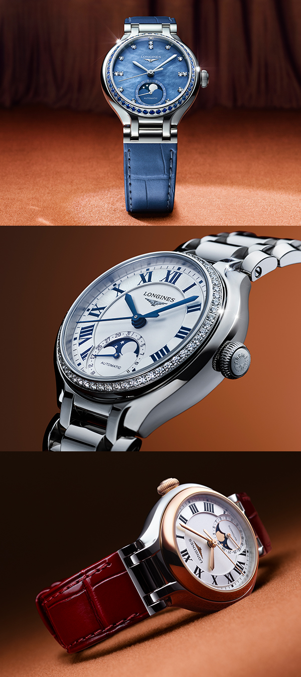 ロンジン(LONGINES) 2025新作 月のパワーを宿すお守りのように腕元で