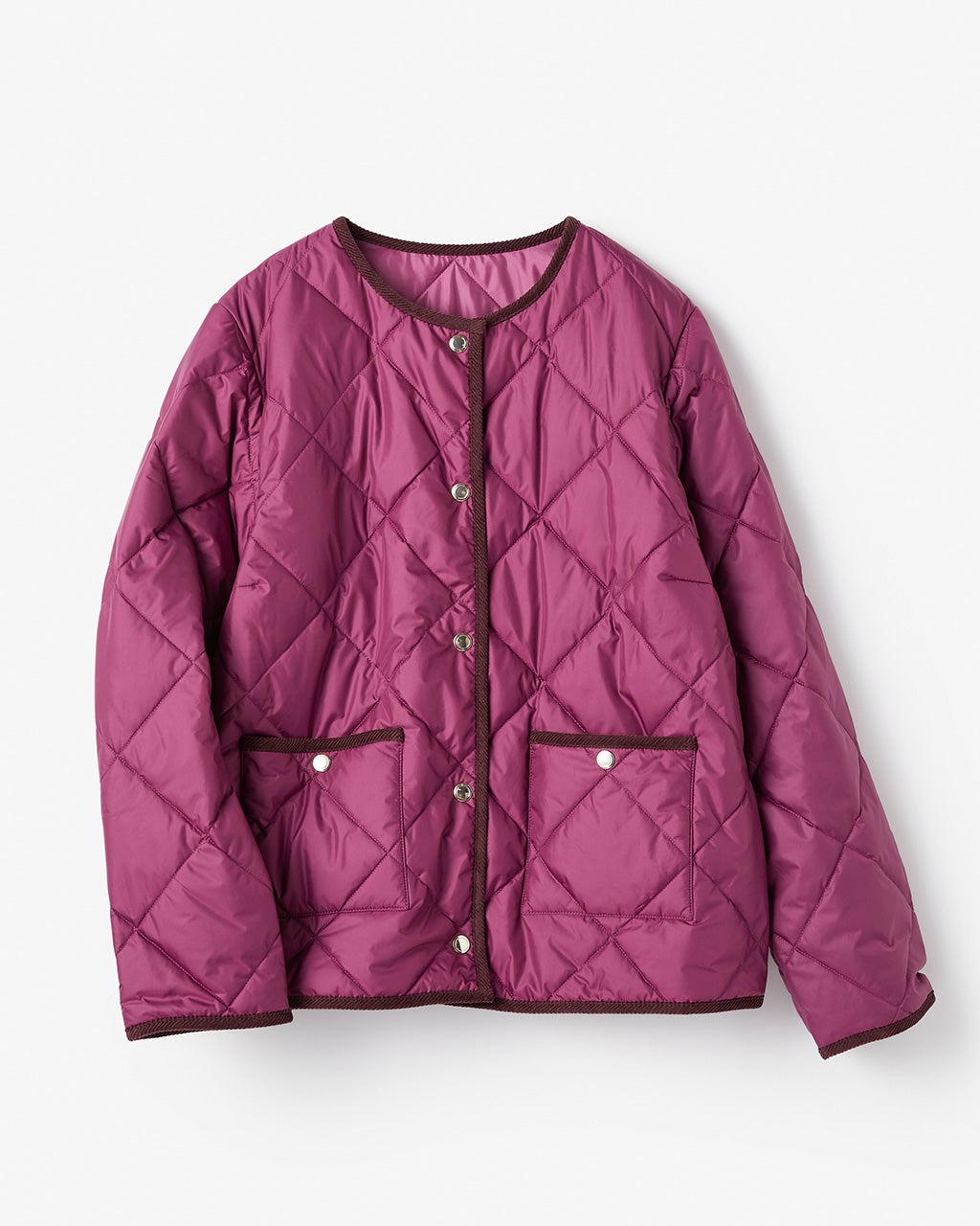 キルティング・ノーカラージャケット/DoCLASSE