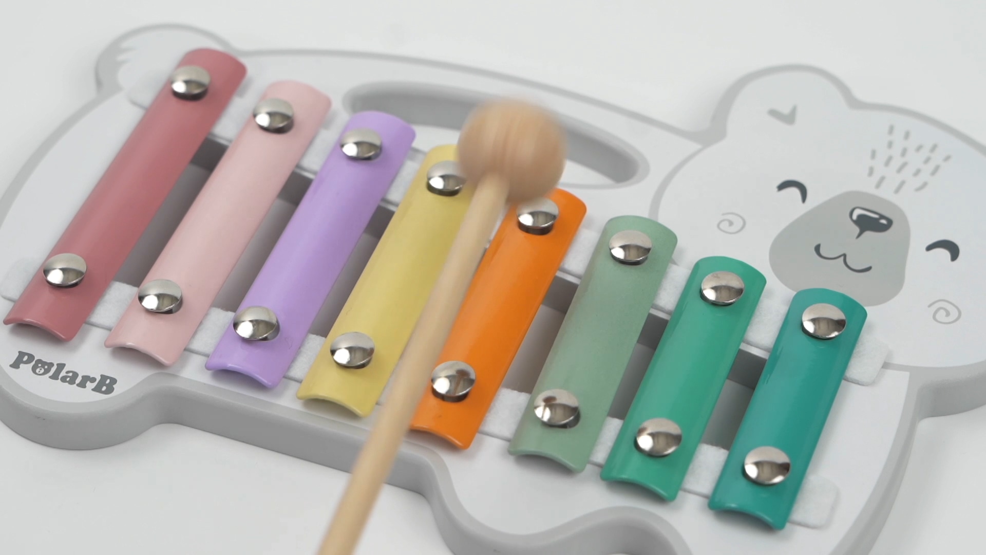 しろくまシロフォン: おもちゃ[DADWAY ダッドウェイオンラインストア]