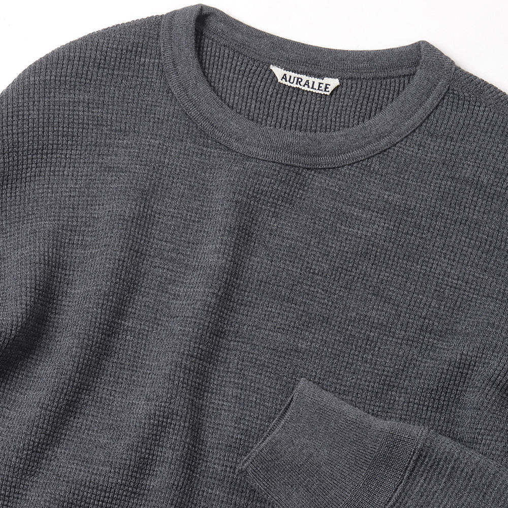 AURALEE(オーラリー)WOOL COTTON THERMAL P/O A24AP01HK (A24AP01HK
