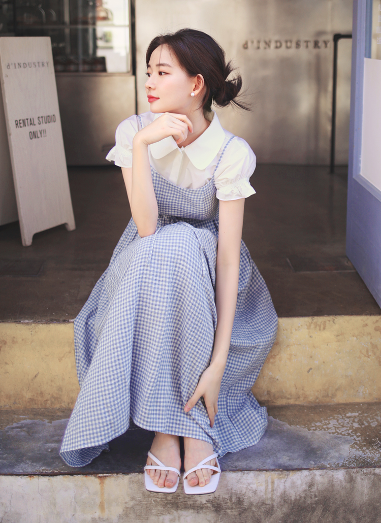 ギンガムチェックキャミワンピース | レディースファッション通販 - DHOLIC
