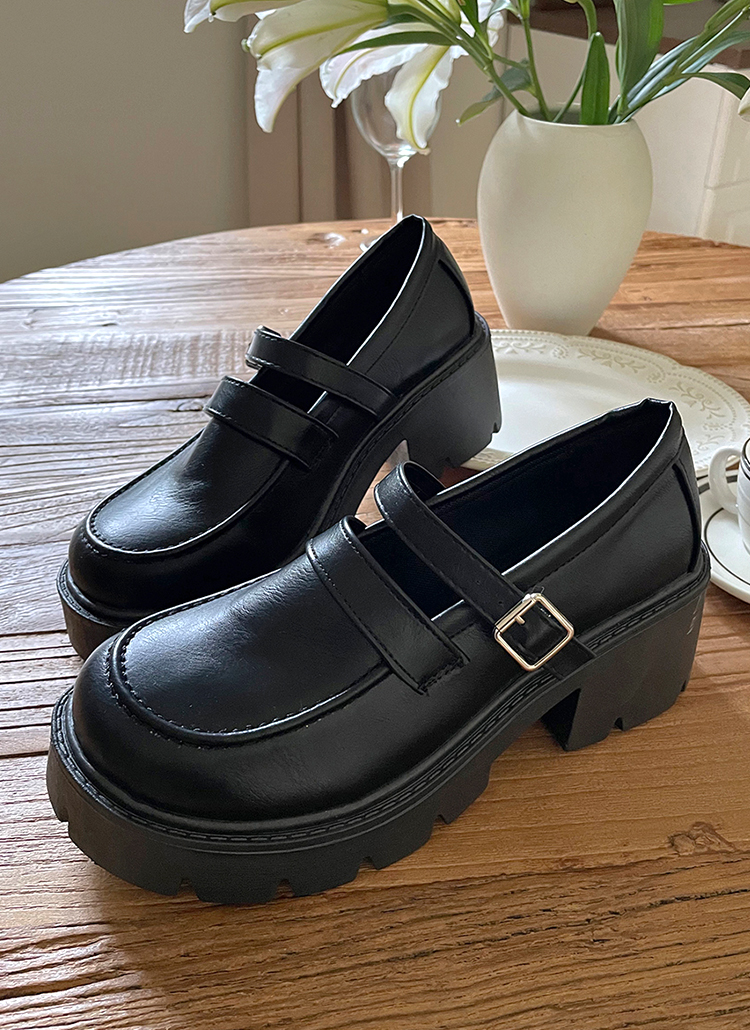 厚底メリージェーンローファー | レディースファッション通販 - DHOLIC