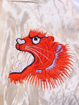 TAILOR TOYO[テーラー東洋] スカジャン TT15273 RED TIGER × GOLD