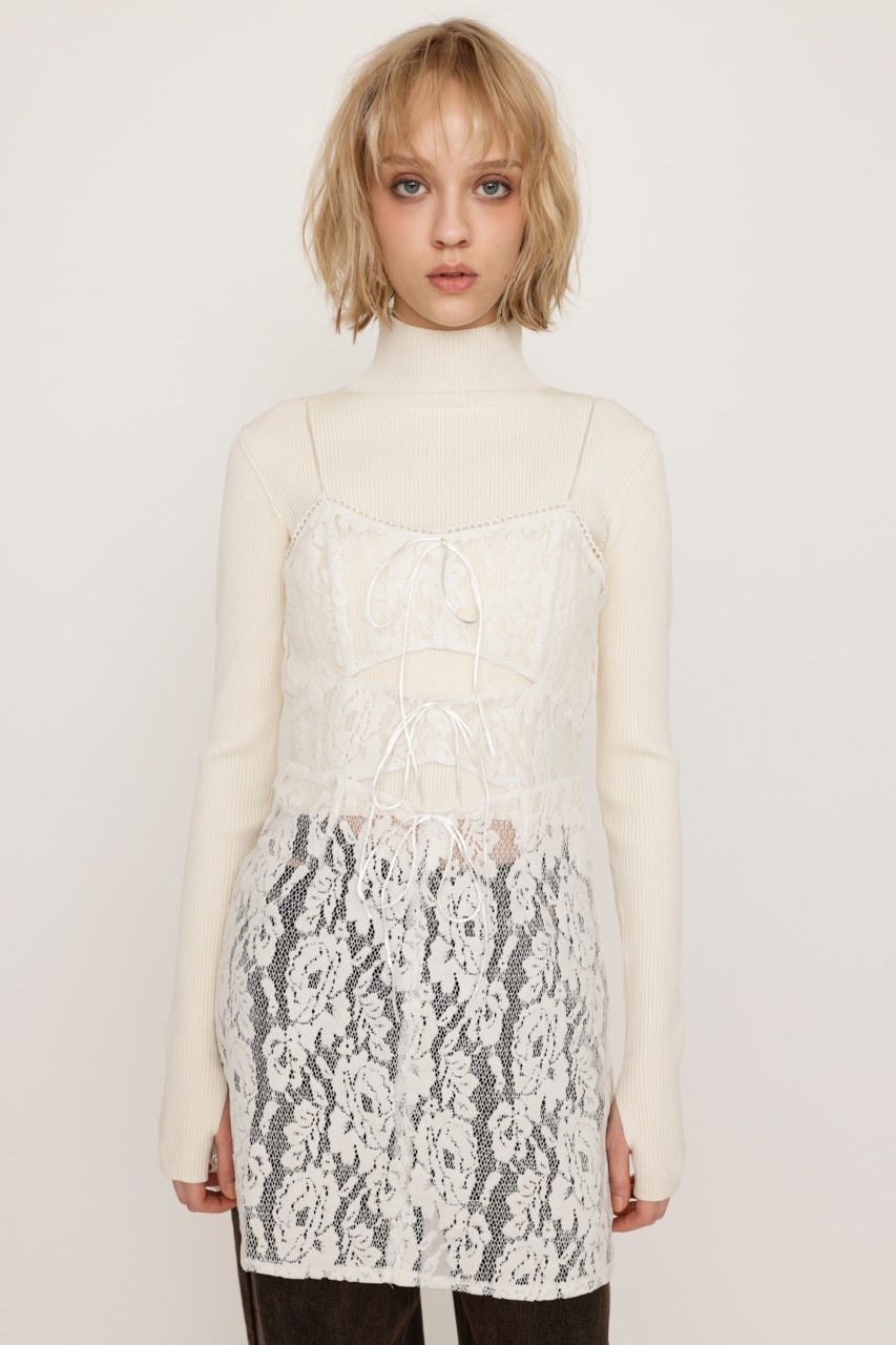 SLY | FROCKY LACE RIBBON トップス (キャミソール ) |SHEL'TTER WEBSTORE