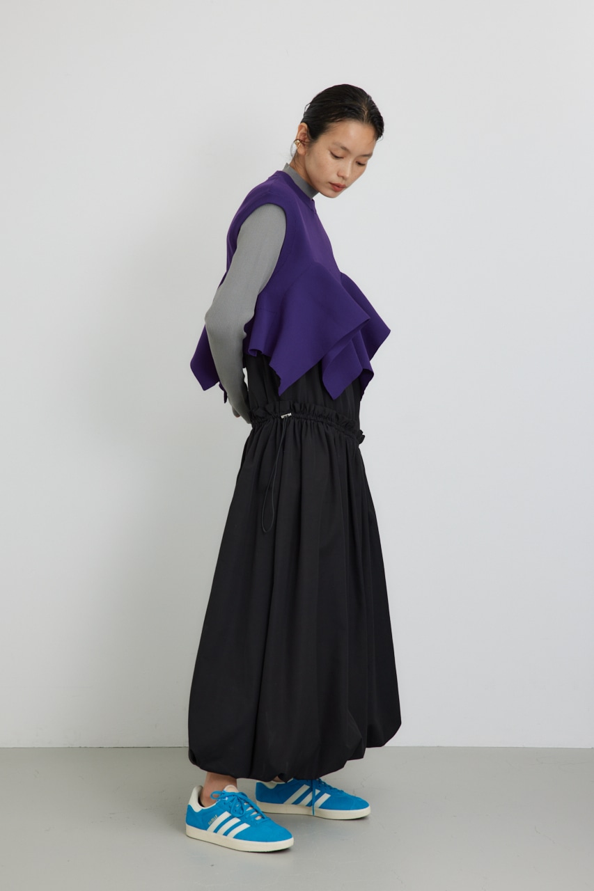 AZUL BY MOUSSY | 【PLUS】フリルバルーンキャミワンピース