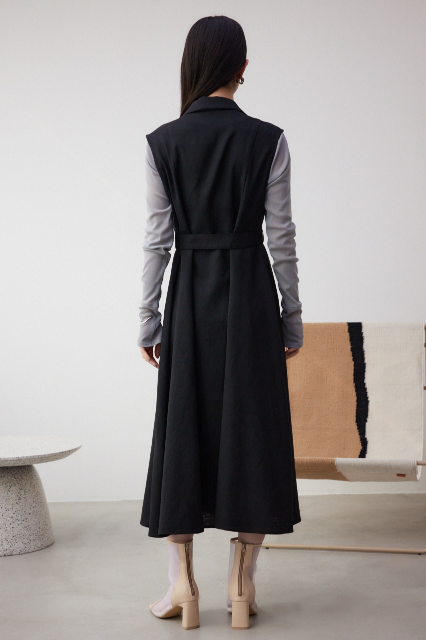 AZUL BY MOUSSY | リネンライクジレワンピース (ワンピース(ロング