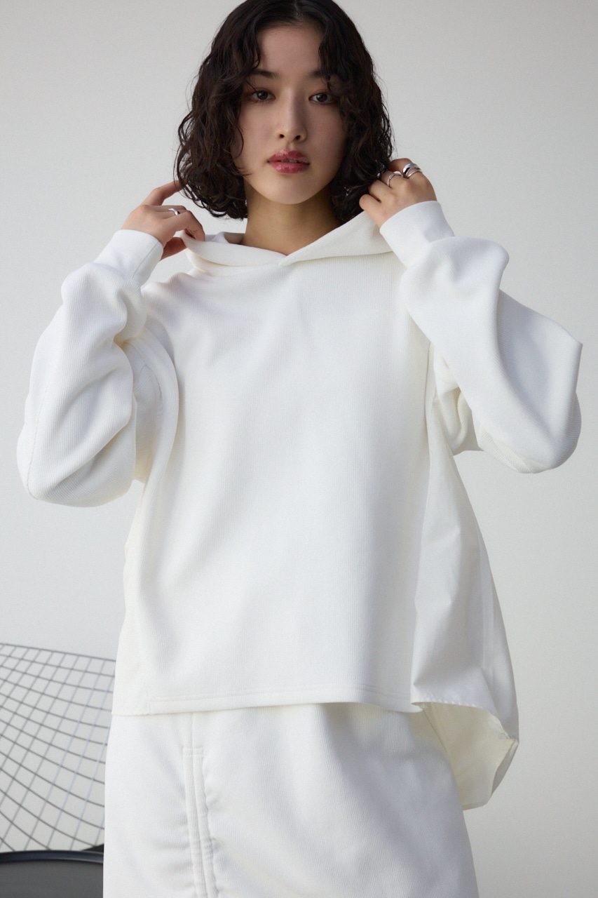 AZUL BY MOUSSY | フハクデザインドッキングパーカー (スウェット