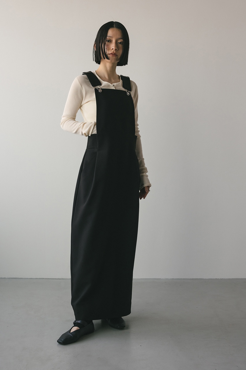 STYLEMIXER | サロペットジャンパースカート (ワンピース(ロング