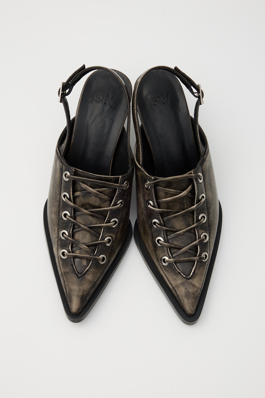 SLY | LACE UP ミュール (サンダル ) |SHEL'TTER WEBSTORE