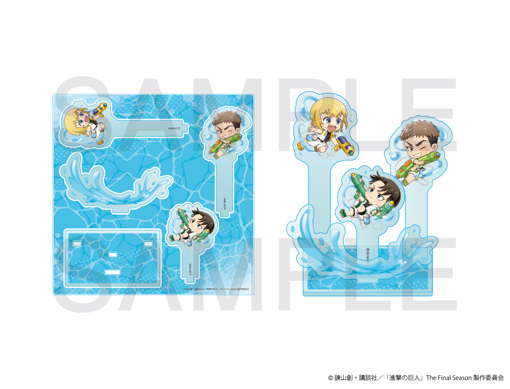 TVアニメ『進撃の巨人』COLLABOCAFEHONPO 2024 第2弾 ジオラマアクリル