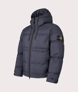 Down Parka in Navy Blue | STONE ISLAND | EQVVS