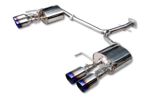 EXART iVSCマフラー マークX GR/G'sリアバンパー用 GRX133/GRX130