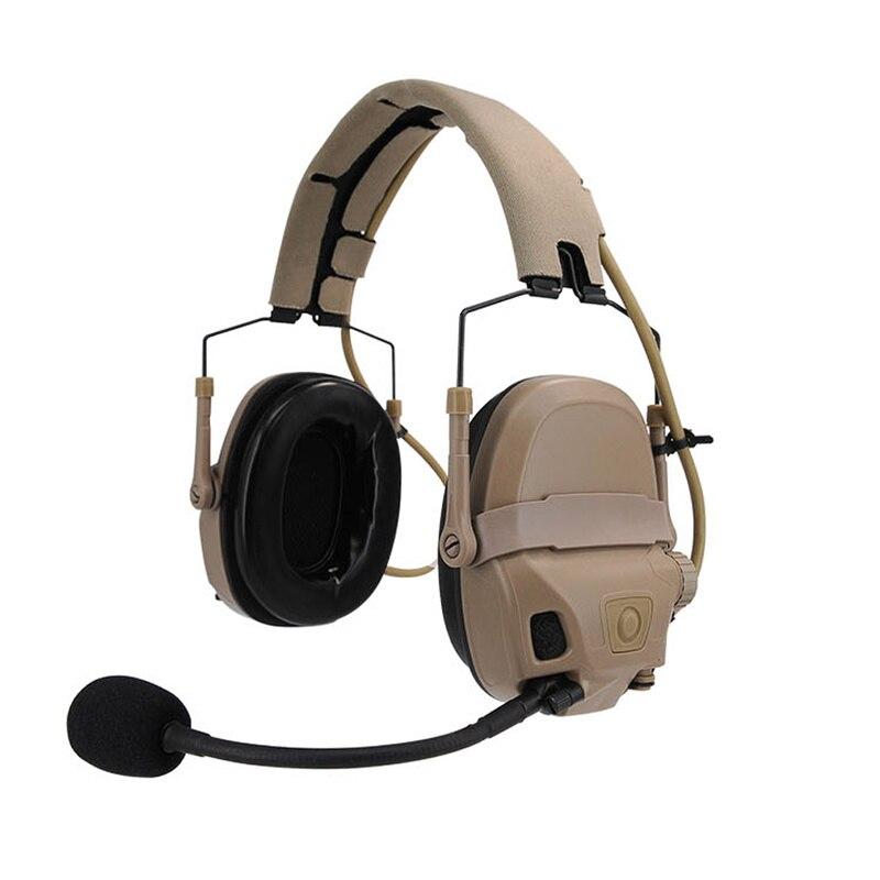 FCS AMP Tactical HeadSet Noise Reduction Military Aviation